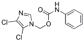 (4,5-DICHLORO-1H-IMIDAZOL-1-YL)METHYL N-PHENYLCARBAMATE Struktur