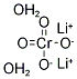 LITHIUM CHROMATE DIHYDRATE Struktur