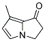 2,3-DIHYDROXY-7-METHYL-1H-PYRROLIZIN-1-ONE Struktur