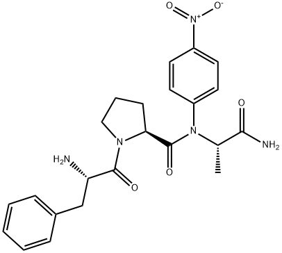 H-PHE-PRO-ALA-PNA Struktur