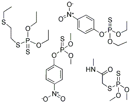 ORGANOPHOSPHORUS PESTICIDES MIXTURE Struktur