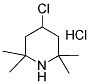 4-CHLORO-2,2,6,6-TETRAMETHYLPIPERIDINE HYDROCHLORIDE Struktur