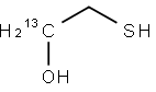 2-MERCAPTOETHANOL-1-13C Struktur