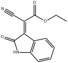 ETHYL 2-NITRILO-2-(2-OXOINDOLIN-3-YLIDENE)ACETATE Struktur