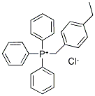 (4-ETHYLBENZYL)TRIPHENYLPHOSPHONIUM CHLORIDE Struktur