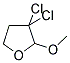 3,3-DICHLORO-2-METHOXYTETRAHYDROFURAN Struktur