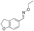 2,3-DIHYDROBENZO[B]FURAN-5-CARBOXALDEHYDE O5-ETHYLOXIME Struktur