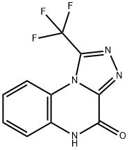 1-(TRIFLUOROMETHYL)[1,2,4]TRIAZOLO[4,3-A]QUINOXALIN-4-OL Struktur