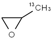 1,2-PROPYLENE OXIDE (3-13C) Struktur