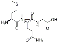 H-MET-GLN-GLY-OH Struktur