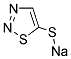 5-THIOL-1,2,3-THIADIAZOLE SODIUM SALT Struktur