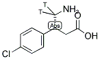 BACLOFEN (-), [BUTYL-4-3H(N)] Struktur