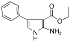 ETHYL 2-AMINO-4-PHENYL-1H-PYRROLE-3-CARBOXYLATE Struktur