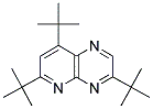 3,6,8-TRITERT-BUTYLPYRIDO[2,3-B]PYRAZINE Struktur