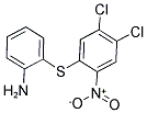 2-[(4,5-DICHLORO-2-NITROPHENYL)THIO]ANILINE Struktur