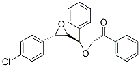 (E,E)-5-(4-CHLOROPHENYL)-1,3-DIPHENYL-2,3:4,5-DIEPOXYPENTAN-1-ONE Struktur