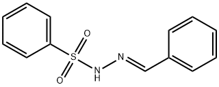 N'-[(E)-PHENYLMETHYLIDENE]BENZENESULFONOHYDRAZIDE Struktur