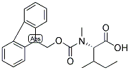 FMOC-N-ME-L-ILE-OH Struktur