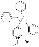 4-(1,1-DIBENZYL-2-PHENYLETHYL)-1-ETHYLPYRIDINIUM BROMIDE Struktur