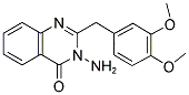 3-AMINO-2-(3,4-DIMETHOXYBENZYL)-3,4-DIHYDROQUINAZOLIN-4-ONE Struktur