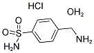 4-(AMINOMETHYL)BENZENESULPHONAMIDE HYDROCHLORIDE HYDRATE Struktur