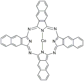 2,3-NAPHTHALOCYANINE COBALT(II) SALT Struktur