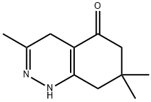 3,7,7-TRIMETHYL-1,4,6,7,8-PENTAHYDROCINNOLIN-5-ONE Struktur