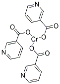 CHROMIUM GTF POLYNICOTINATE Struktur