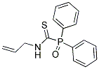 N-ALLYLOXO(DIPHENYL)PHOSPHORANECARBOTHIOAMIDE Struktur