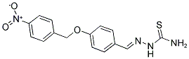 4-(4-NITROBENZYLOXY)BENZALDEHYDE THIOSEMICARBAZIDE Struktur