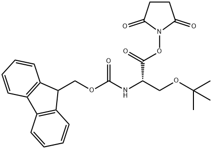 FMOC-SER(TBU)-OSU Struktur