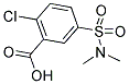 2-CHLORO-5-DIMETHYLSULFAMOYL-BENZOIC ACID Struktur