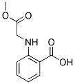 2-(METHOXYCARBONYLMETHYL-AMINO)-BENZOIC ACID Struktur