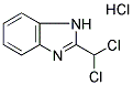 2-(DICHLOROMETHYL)-1H-BENZO[D]IMIDAZOLE HYDROCHLORIDE Struktur