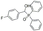 (DIPHENYLPHOSPHORYL)(4-FLUOROPHENYL)METHANOL Struktur