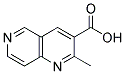 2-METHYL-1,6-NAPHTHYRIDINE-3-CARBOXYLIC ACID Struktur