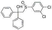 2-[(3,4-DICHLOROPHENYL)SULFINYL]-1,1-DIPHENYL-1-ETHANOL Struktur