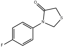 3-(4-FLUOROPHENYL)-1,3-THIAZOLAN-4-ONE Struktur