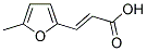 3-(5-METHYL-FURAN-2-YL)-ACRYLIC ACID Struktur