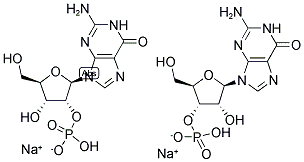 GUANOSINE 2'- AND 3'-MONOPHOSPHATE SODIUM SALT Struktur