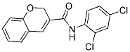 N-(2,4-DICHLOROPHENYL)-2H-CHROMENE-3-CARBOXAMIDE Struktur