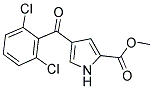 METHYL 4-(2,6-DICHLOROBENZOYL)-1H-PYRROLE-2-CARBOXYLATE Struktur