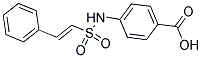 4-(2-PHENYL-ETHENESULFONYLAMINO)-BENZOIC ACID Struktur