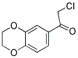 6-CHLOROACETYL-1,4-BENZODIOXANE Struktur