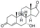 4-ANDROSTEN-7-ALPHA-OL-3,17-DIONE Struktur