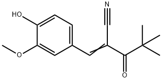 2-(2,2-DIMETHYLPROPANOYL)-3-(4-HYDROXY-3-METHOXYPHENYL)PROP-2-ENENITRILE Struktur