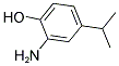 2-AMINO-4-(1-METHYLETHYL)PHENOL Struktur