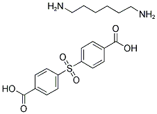 HEXAMETHYLENE DIAMMONIUM-P,P'-SULFONYL-DIBENZOATE Struktur