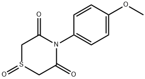 4-(4-METHOXYPHENYL)-1LAMBDA4,4-THIAZINANE-1,3,5-TRIONE Struktur