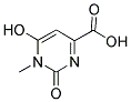 6-HYDROXY-1-METHYL-2-OXO-1,2-DIHYDRO-4-PYRIMIDINECARBOXYLIC ACID Struktur